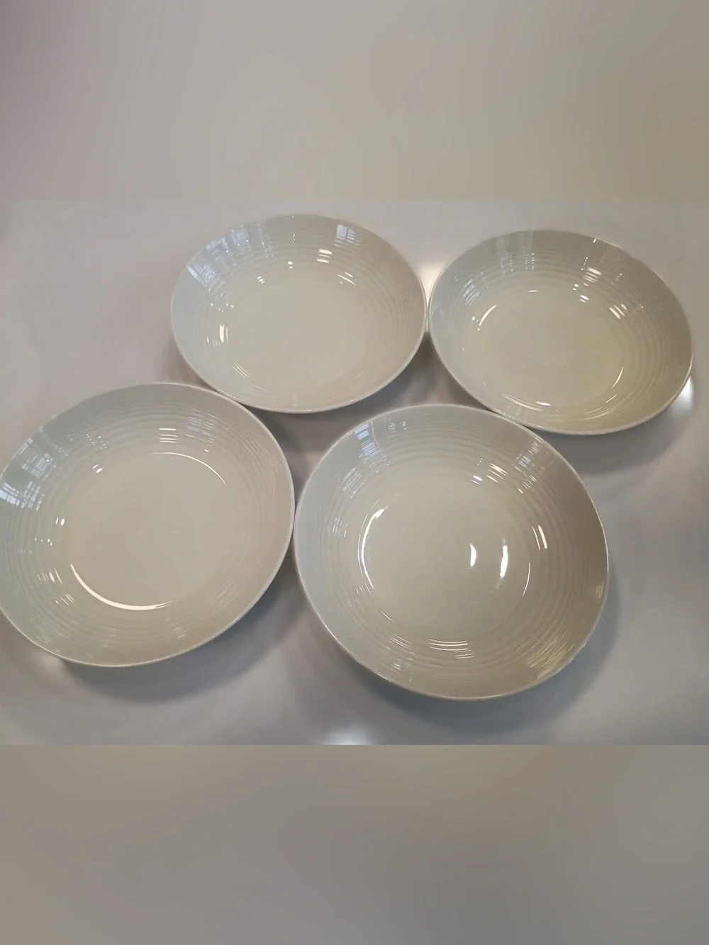 Royal Doulton Gordon Ramsay Maze White Pasta Bowl, Set of 4, NEW